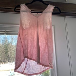 Pink tank top